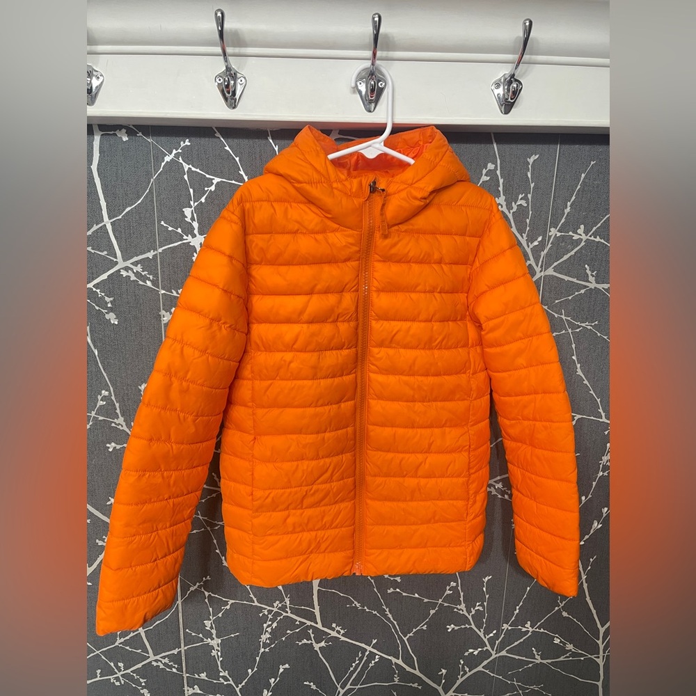 Boys Lands End double lined nylon coat